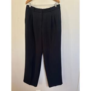 Wilfred Black Wide Leg Trousers
